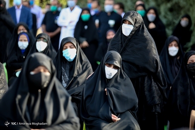 تشییع شهید مدافع سلامت «مهدی صادقی»