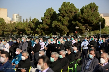 تشییع شهید مدافع سلامت «مهدی صادقی»