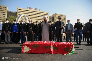 تشییع شهید مدافع سلامت «مهدی صادقی»
