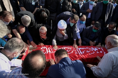 تشییع شهید مدافع سلامت «مهدی صادقی»