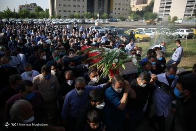 تشییع شهید مدافع سلامت «مهدی صادقی»