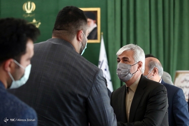 مراسم تقدیر از مدال آوران المپیک در مجلس