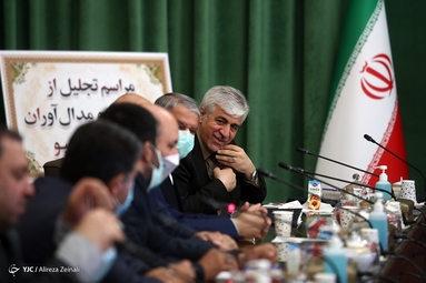 مراسم تقدیر از مدال آوران المپیک در مجلس