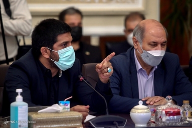 مراسم تقدیر از مدال آوران المپیک در مجلس