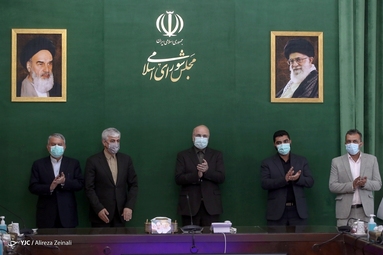 مراسم تقدیر از مدال آوران المپیک در مجلس
