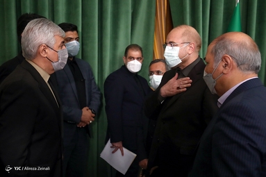 مراسم تقدیر از مدال آوران المپیک در مجلس