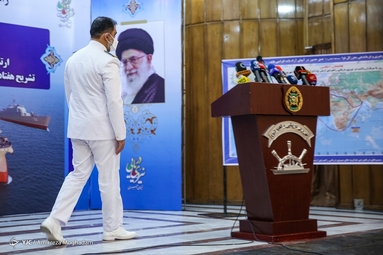 نشست خبری فرمانده نیروی دریایی ارتش