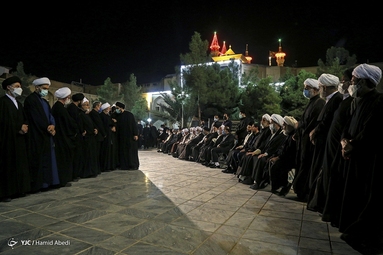 آیین بزرگداشت ارتحال آیت الله حکیم - قم
