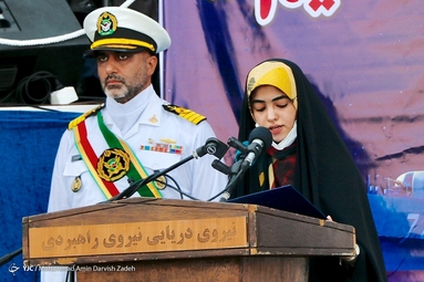 آیین استقبال از «ناوگروه ۷۵ نداجا»