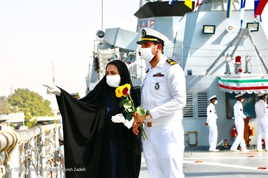 آیین استقبال از «ناوگروه ۷۵ نداجا»