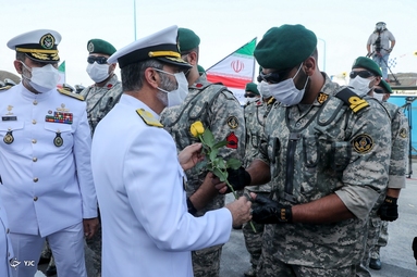 آیین استقبال از «ناوگروه ۷۵ نداجا»