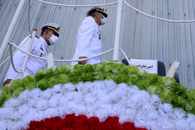 آیین استقبال از «ناوگروه ۷۵ نداجا»