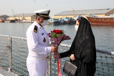 آیین استقبال از «ناوگروه ۷۵ نداجا»