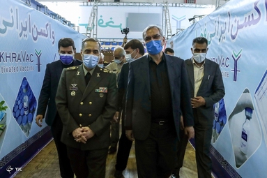 مراسم آغاز مرحله سوم کارآزمایی بالینی واکسن فخرا