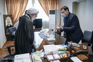 اولین روز قاضی‌زاده هاشمی در بنیاد شهید و امور ایثارگران