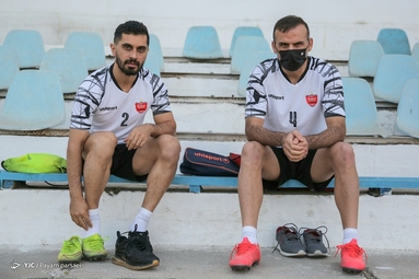 کنفرانس خبری و تمرین تیم پرسپولیس در تاجیکستان