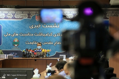 نشست خبری تشریح برنامه‌های گرامیداشت هفته دفاع مقدس 