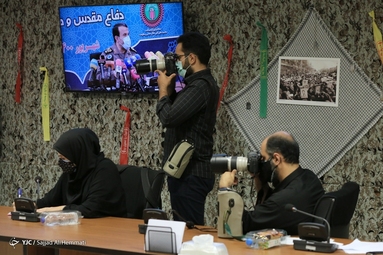 نشست خبری تشریح برنامه‌های گرامیداشت هفته دفاع مقدس 