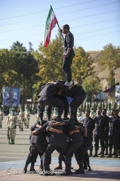 اختتامیه نوزدهمین دوره رزم مقدماتی دانشگاه‌های افسری ارتش