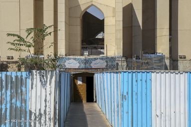 مقبره الشعرا در گیرودار تعمیر