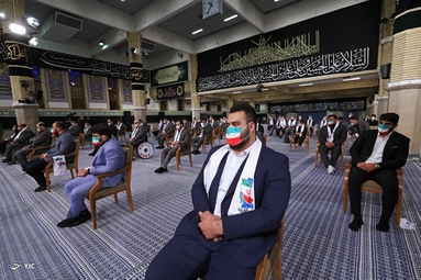 دیدار قهرمانان المپیک و پارالمپیک ایران با رهبر انقلاب