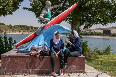 مسابقات قایقرانی آب‌های آرام قهرمانی کشور در بخش بانوان