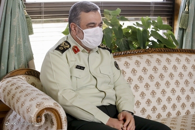 دیدار و گفتگوی شهردار تهران با سردار اشتری فرمانده نیروی انتظامی کشور