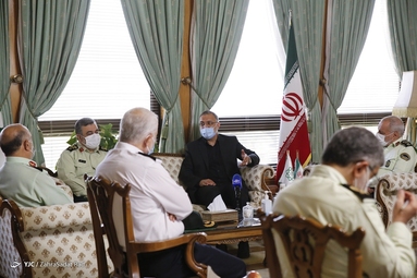 دیدار و گفتگوی شهردار تهران با سردار اشتری فرمانده نیروی انتظامی کشور