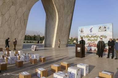 رزمایش کمک مؤمنانه به مناسب هفته دفاع مقدس