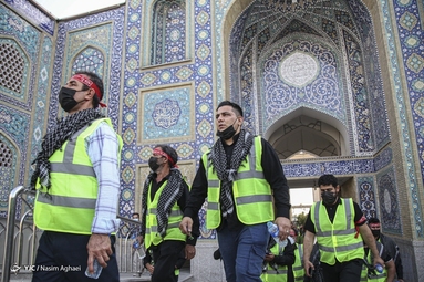 آئین اعزام خدام الحسین (ع) شهرداری تهران به عتبات عالیات