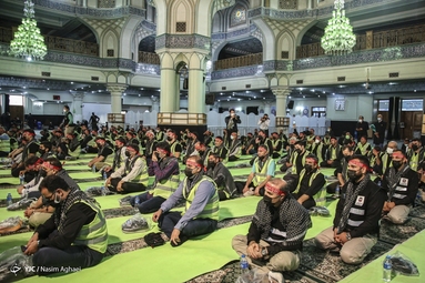 آئین اعزام خدام الحسین (ع) شهرداری تهران به عتبات عالیات