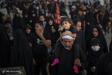 حضور کودکان در پیاده روی اربعین حسینی