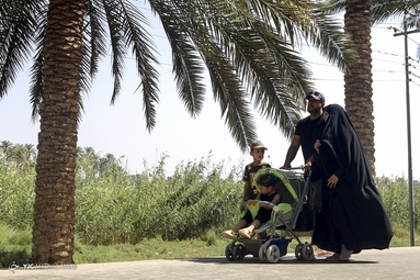 حضور کودکان در پیاده روی اربعین حسینی