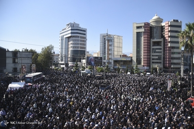 تشییع پیکر مطهر علامه حسن زاده آملی