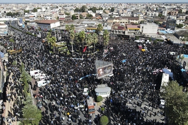 تشییع پیکر مطهر علامه حسن زاده آملی