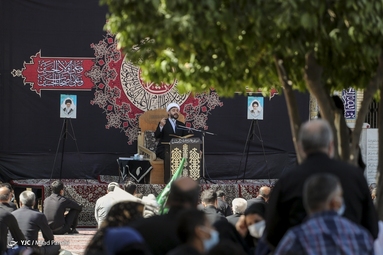 شاهچراغ چلّه نشین سوگ امام حسین (ع)