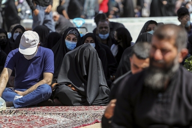 شاهچراغ چلّه نشین سوگ امام حسین (ع)