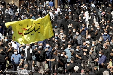 شاهچراغ چلّه نشین سوگ امام حسین (ع)