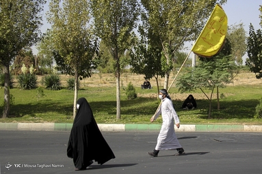 پیاده روی جاماندگان اربعین حسینی(ع) - تهران
