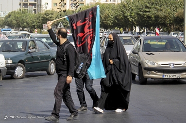 پیاده روی جاماندگان اربعین حسینی(ع) - تهران