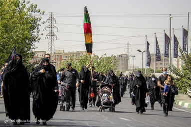 پیاده روی جاماندگان اربعین حسینی(ع) - تهران