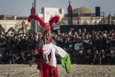 کاروان نمادین، تعزیه و مقتل خوانی عاشورا - اصفهان