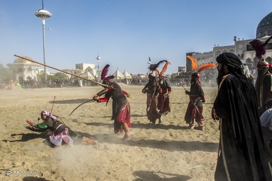 کاروان نمادین، تعزیه و مقتل خوانی عاشورا - اصفهان