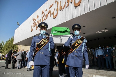 تشییع پیکر امیر سرتیپ دوم خلبان « منوچهر محققی »