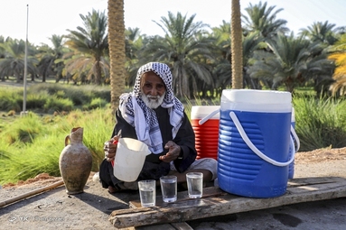 کوی سیاحی اهواز اسیر فاضلاب 