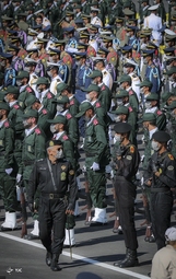 ارتباط تصویری فرمانده کل قوا با مراسم دانش‌آموختگی دانشجویان دانشگاه‌های افسری
