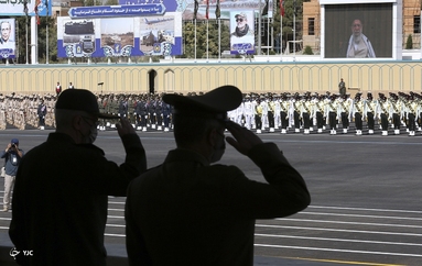 ارتباط تصویری فرمانده کل قوا با مراسم دانش‌آموختگی دانشجویان دانشگاه‌های افسری