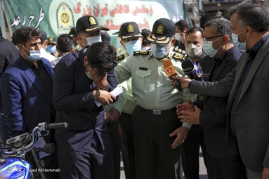 چهل و نهمین طرح رعد پلیس پیشگیری تهران