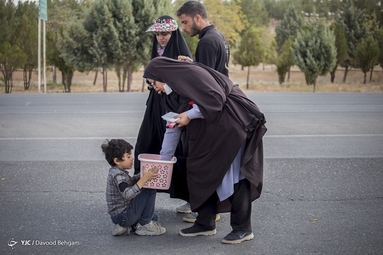 آیین پیاده روی به مشهد الرضا در پایان ماه صفر