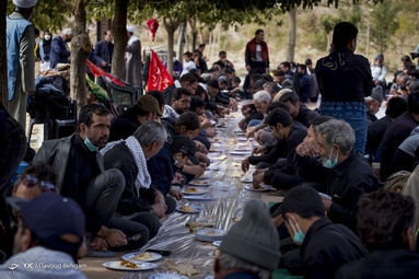 آیین پیاده روی به مشهد الرضا در پایان ماه صفر